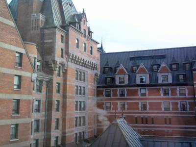 Vue sur la cour du 5ème étage