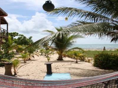 Notre pied a terre face a la mer des caraibes