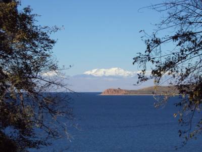 Isla de la luna depuis l'isla del sol