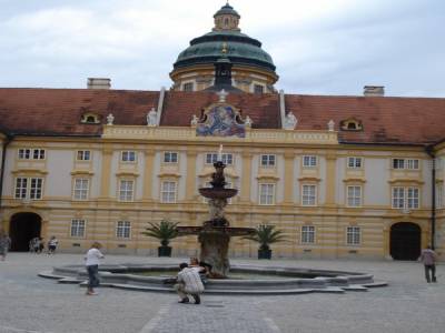 Cour de l'abbaye de Melk