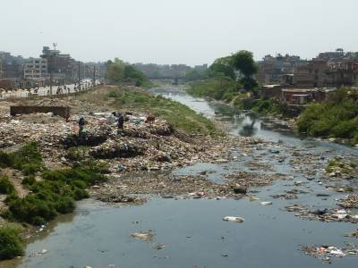 Riviere de Katmandou