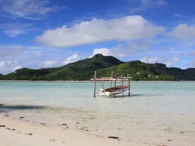 Vue sur Maupiti