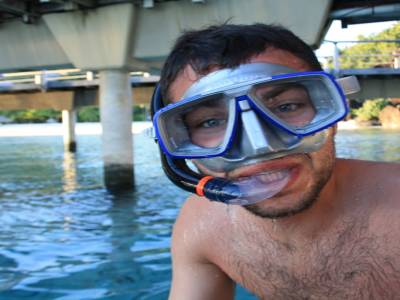 L'homme poisson à Bora