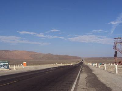 route pan-americaine et mirador