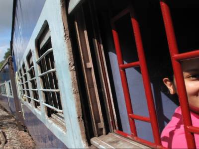Train en Inde
