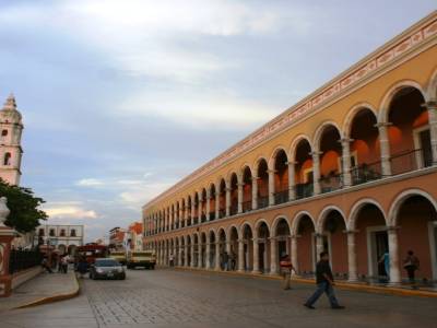 Le Zocalo de Campeche