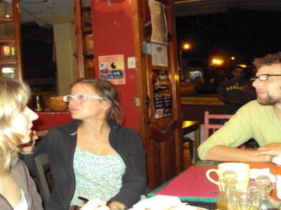 Repas avec nos 2 belges flamands
