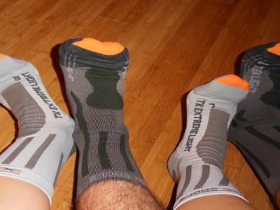 chaussettes de randonneurs professionnels !