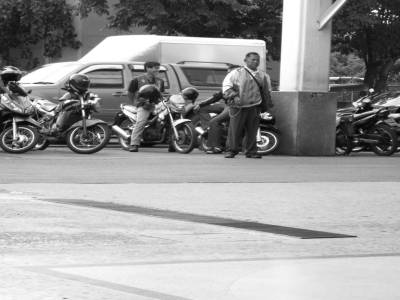 Les motos Taxis