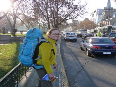 En arrivant a Santiago