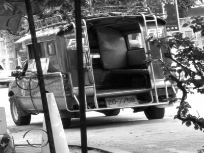 Un taxi collectif