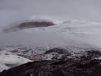 Volcan Cotopaxi et refuge
