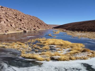 Paysage chilien a 4000m