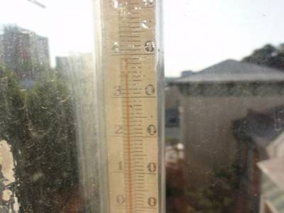 Le thermomètre de notre chambre
