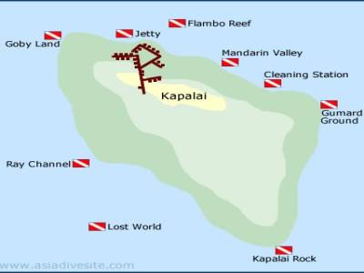 sites dive kapalai