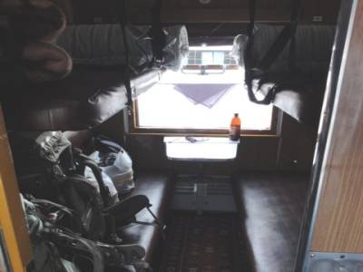 Notre cabine