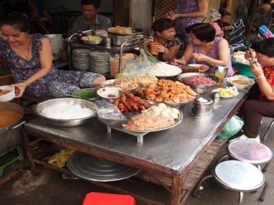 Marché à Ho Chi Minh Ville