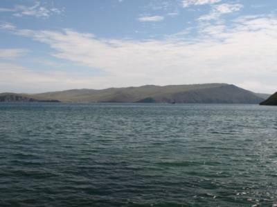 1ere vue sur le lac