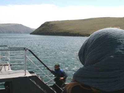 Sur le bateau