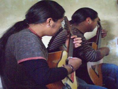 Communauté autour d'otavalo