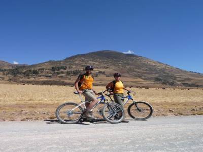 Sur la route des Terrasses de Moray