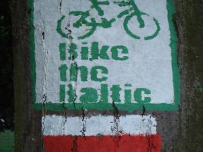 Bike the baltic but not camp !
