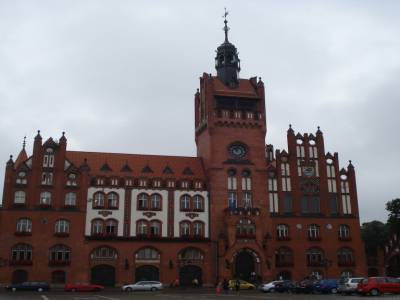 L'hôtel de ville de Slupsk