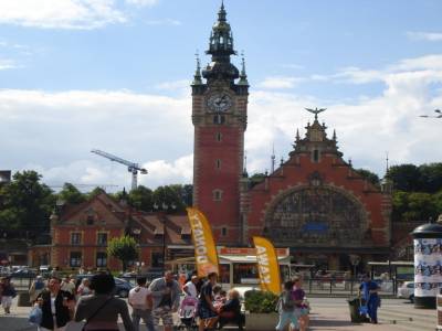 La gare de Gdansk