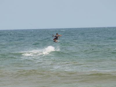 les premiers jumps...