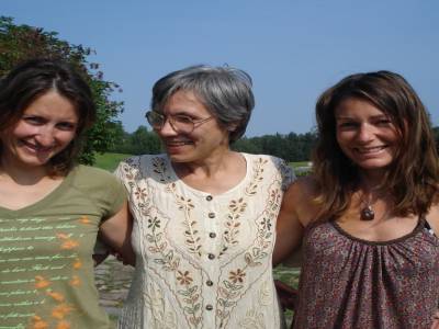 Hélène, Krystina et moi !