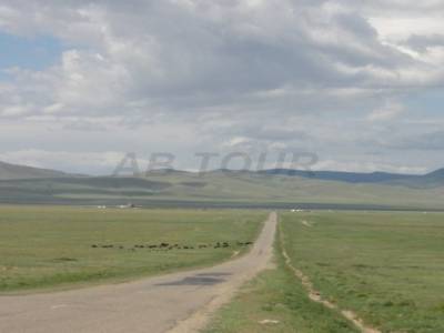 Paysage de Mongolie