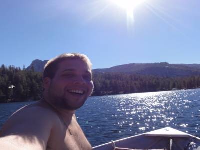 Heureux d'etre sur le lac