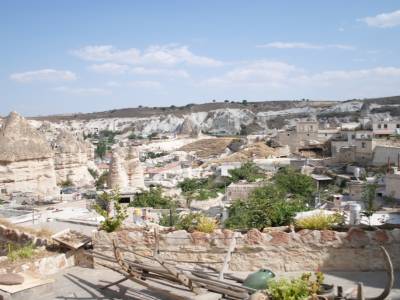 vue de l'hotel goreme
