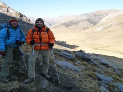Depart de rando a la fraiche