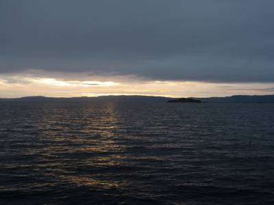 Trondheimfjord à 22 h 