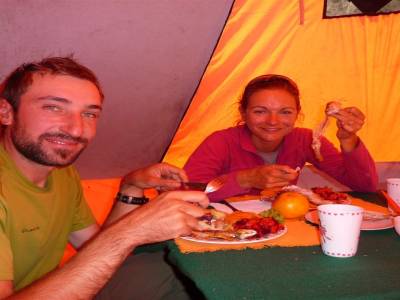 Trucha au repas