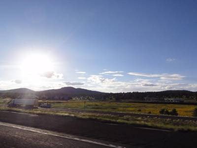 On the road again