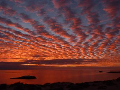 Couche de soleil : grandiose !