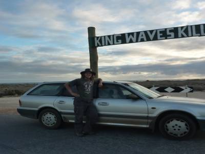 Un cowboy (a l'australienne) et sa monture