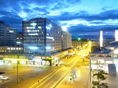 Kamppi by night