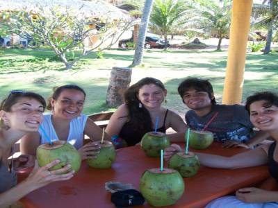 agua de coco !
