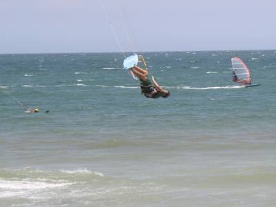 Lucas up side down... com d'hab!