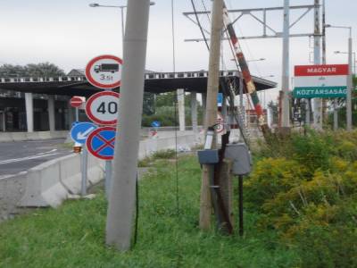 Entrée en Hongrie