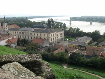 Vue du danube à Esztergom