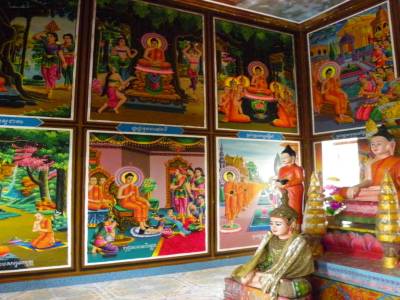 interieur d un temple