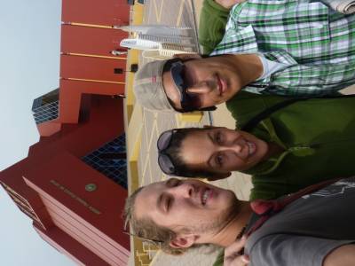 Visite du Musee en hommage au roi Sipan avec Pepe 