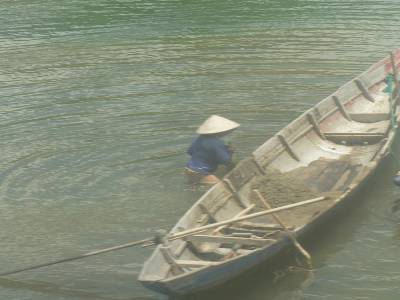 Voyage en train et Hoi An.