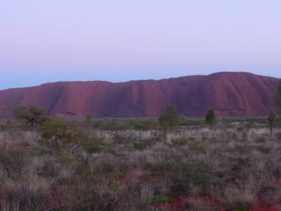 Uluru at Sunset