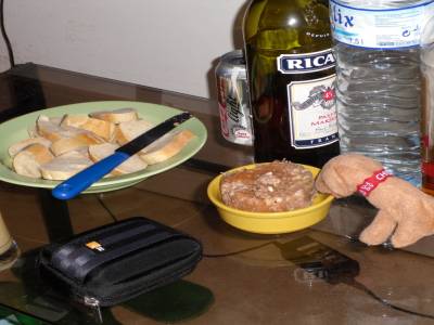 fugue chez olivier à mont de marsan : apero paté au piment d'espelette