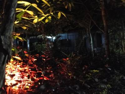 Notre bungalow... la nuit